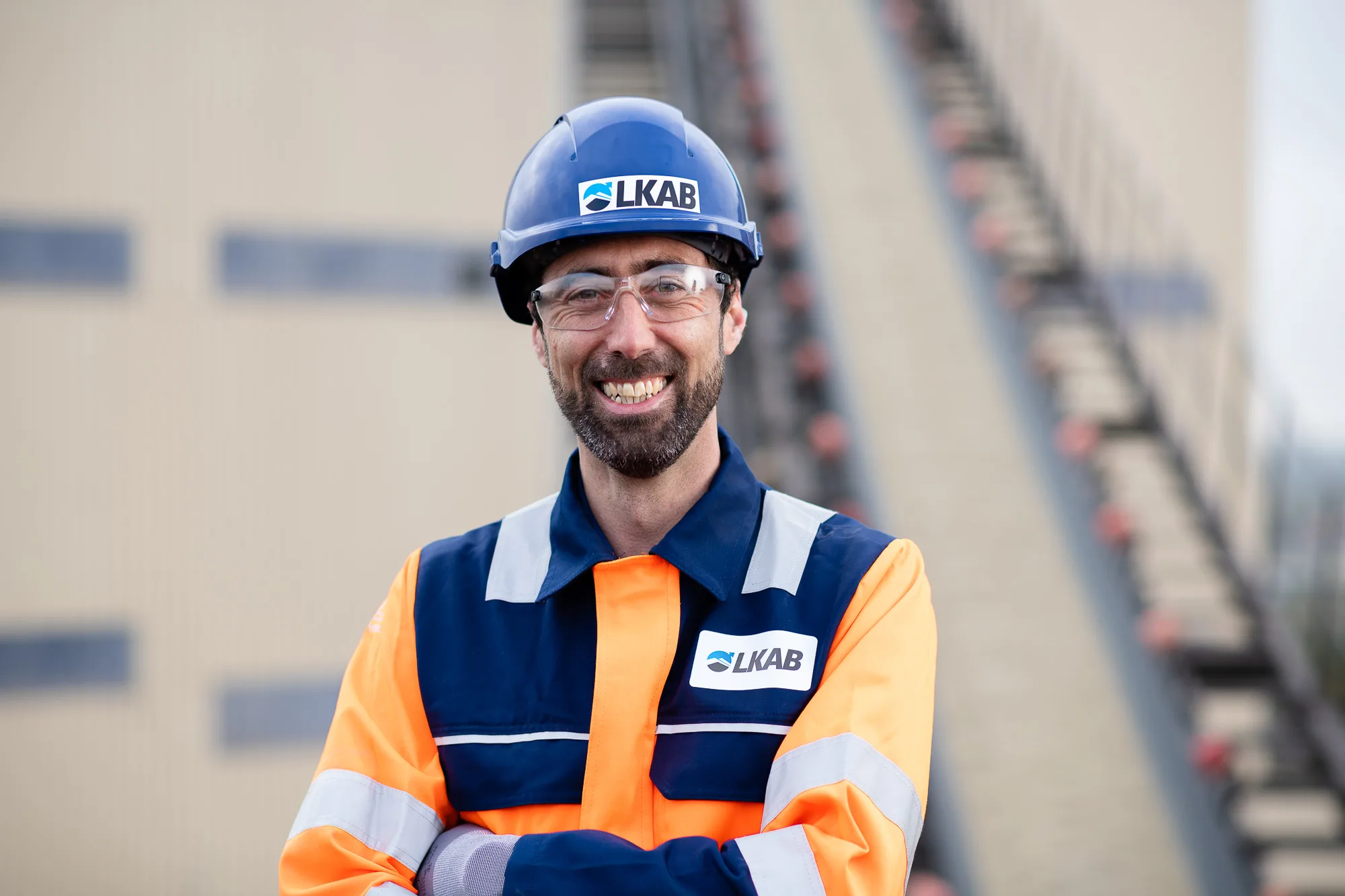 Paul Wilson at LKAB Minerals' Scunthorpe site