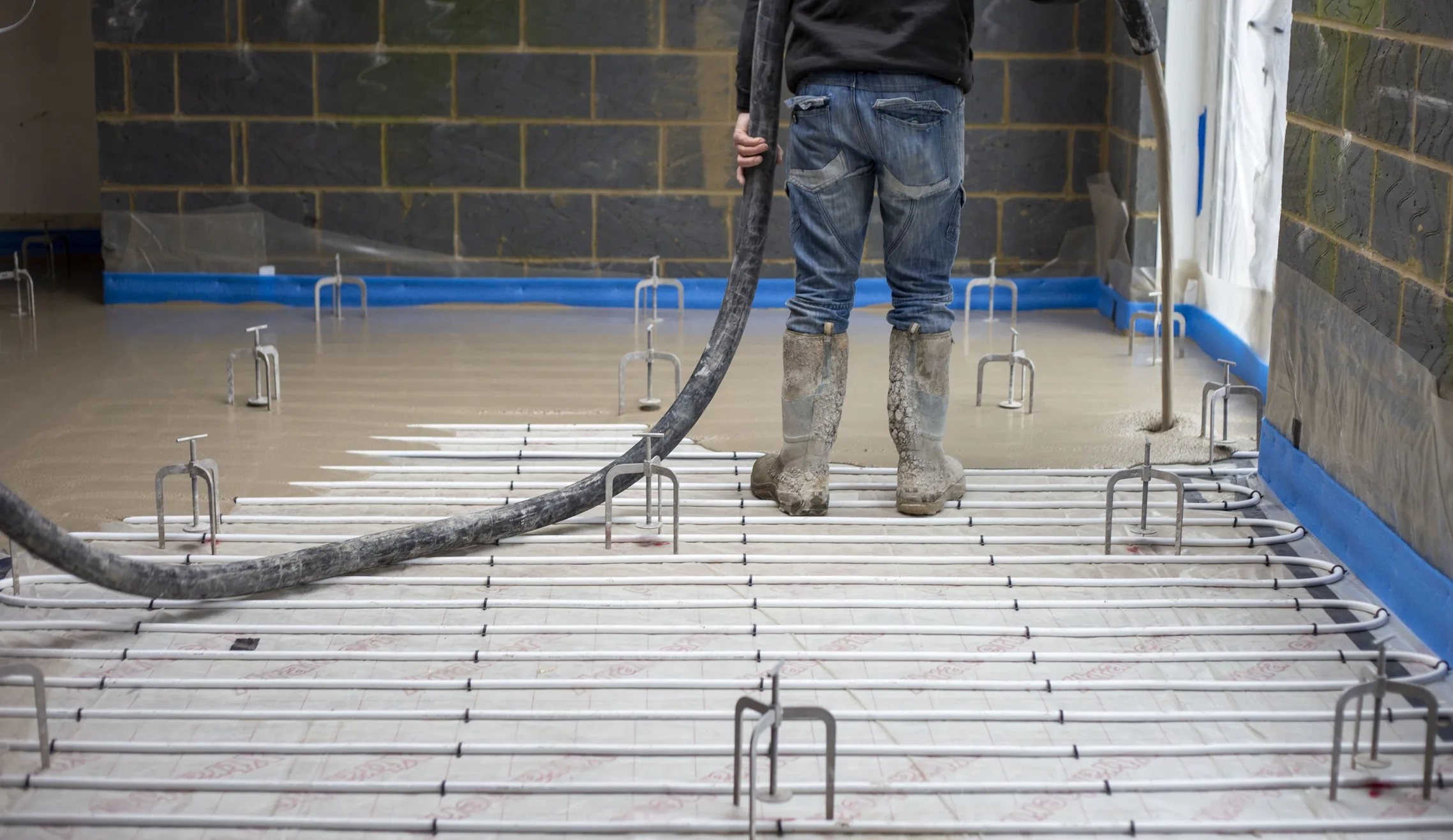 Gypsol Screed Floor pour LKAB Minerals