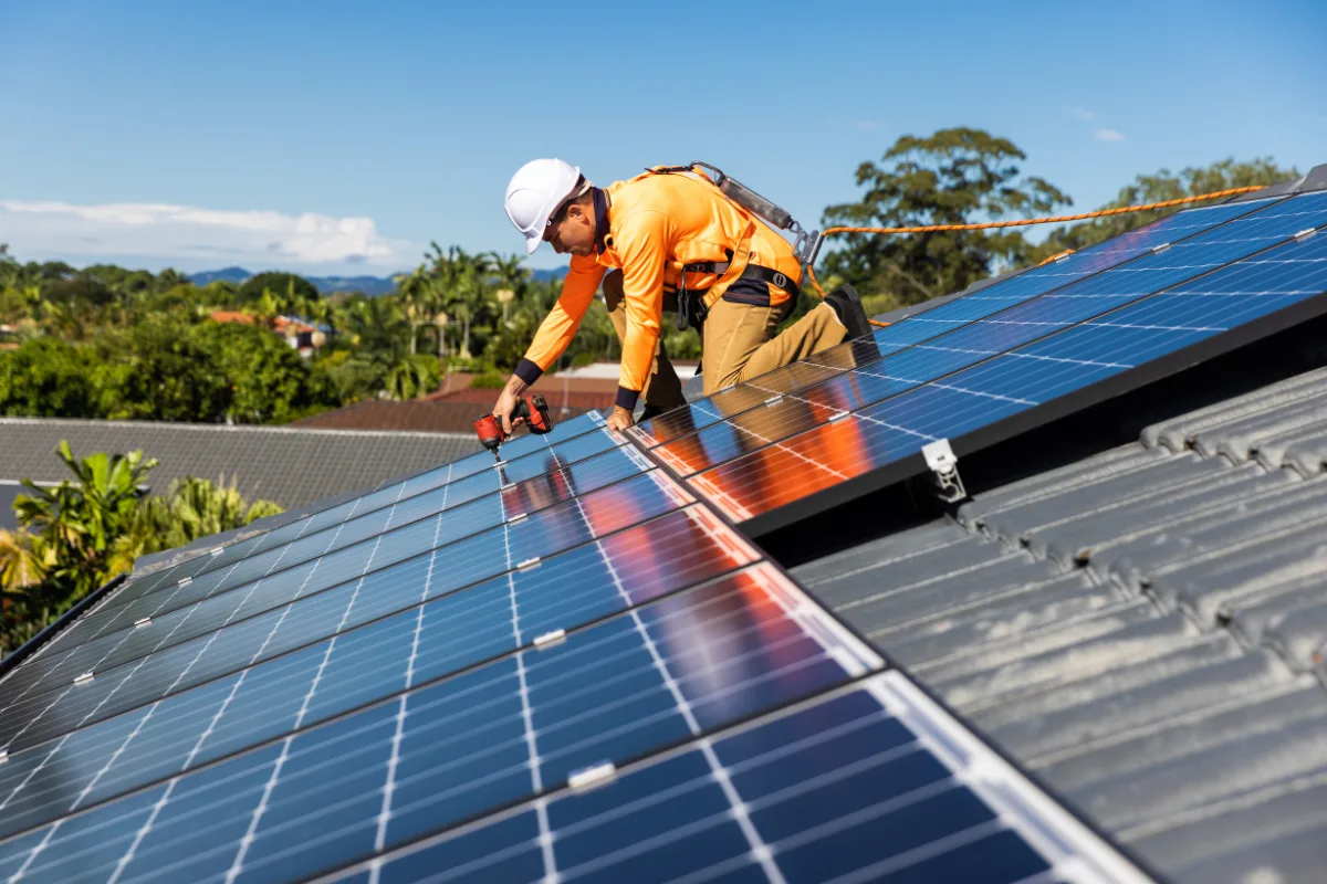 Minerals going into solar panels