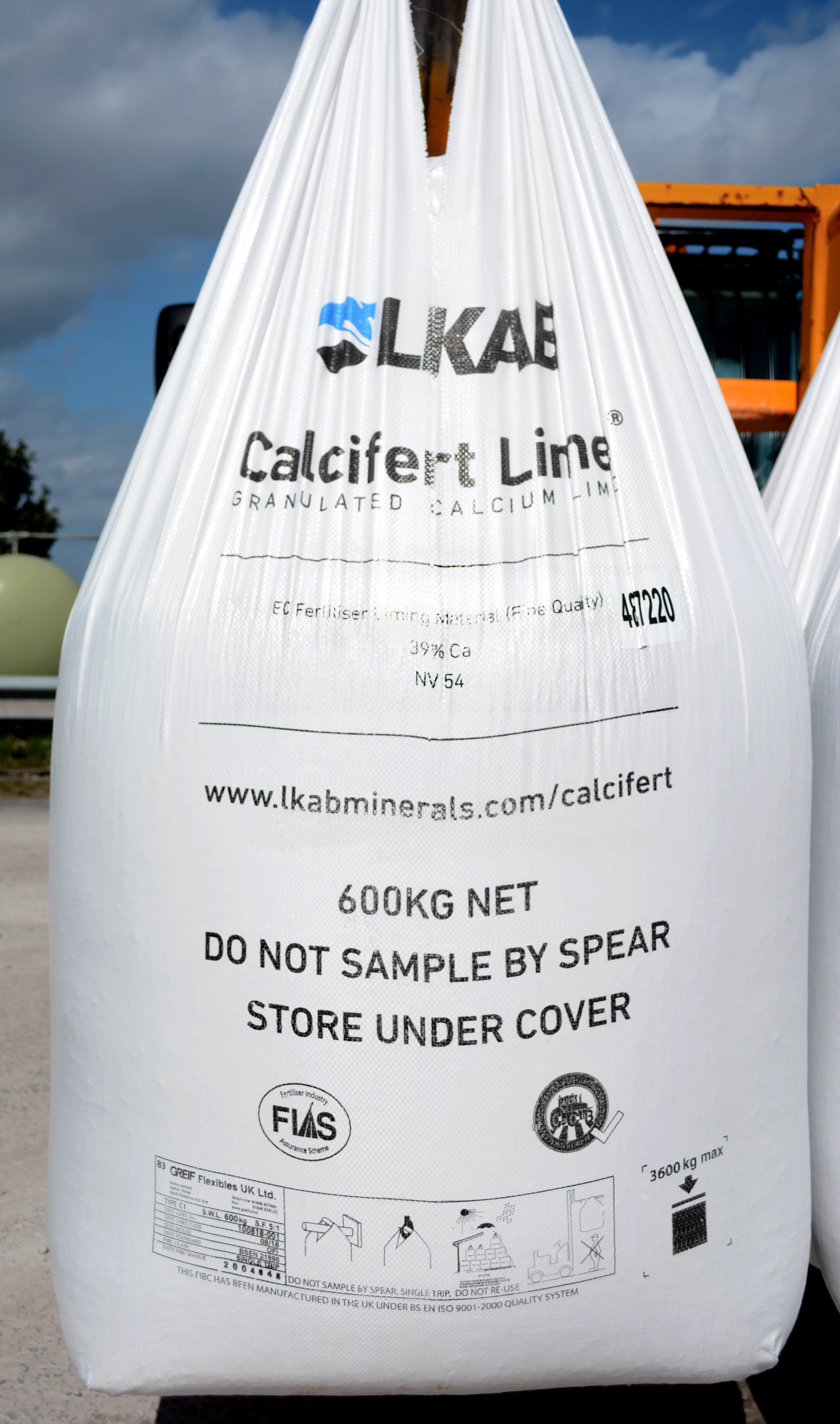 Calcifert spreader settings